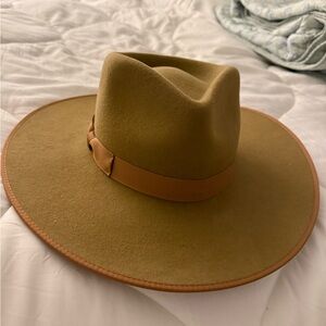 Lack of Color tan hat